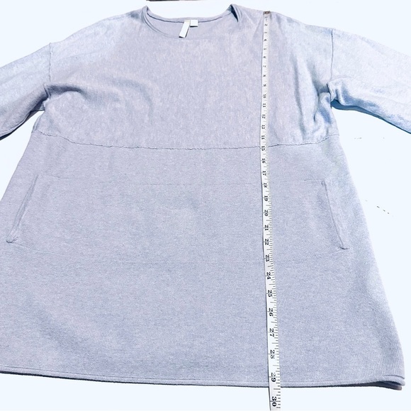 Pure Jill Cashmere Blend Lavender Long Line Tunic Sweater Women's S Small - Picture 7 of 8